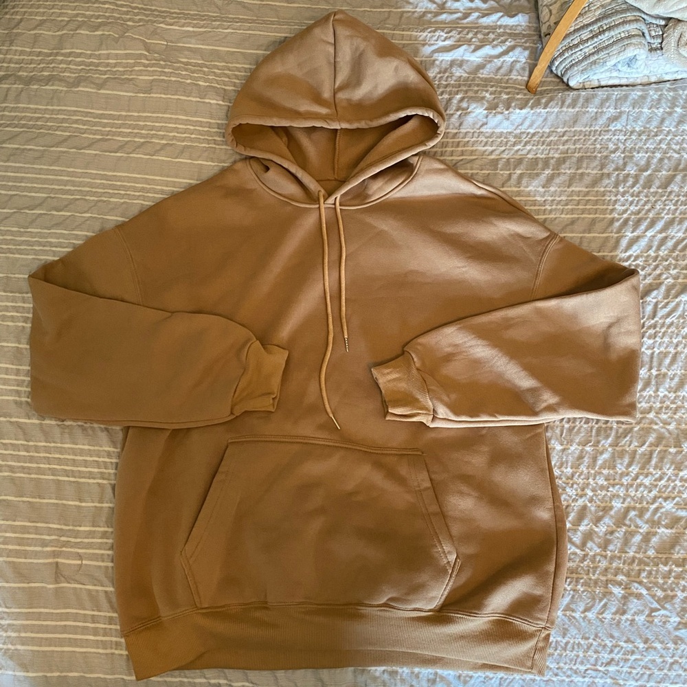 Brown/Tan Hoodie sweater sweat shirt